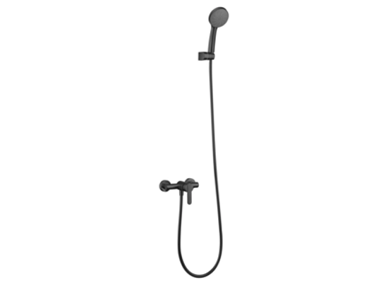 Mitigeur de douche noir mat offre un design épuré et moderne. Le flexible et le jet réglable vous permettent de cibler les zones à masser ou de vous détendre sous une pluie fine. GARANTIE 5 ANS, LIVRAISON OFFERTE 5 à 6 Jours